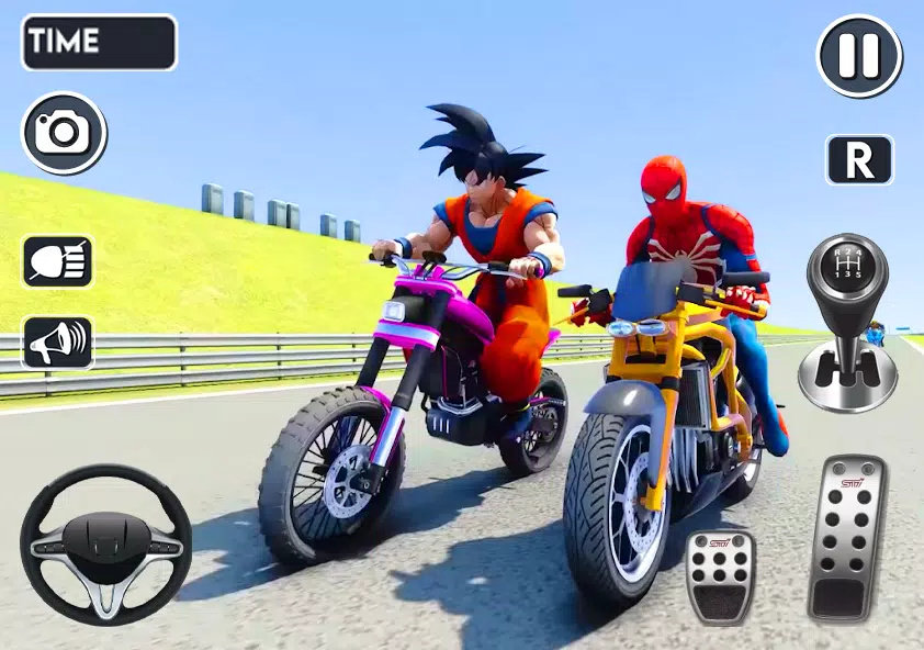 Spider Tricky Bike Stunt Race中文版